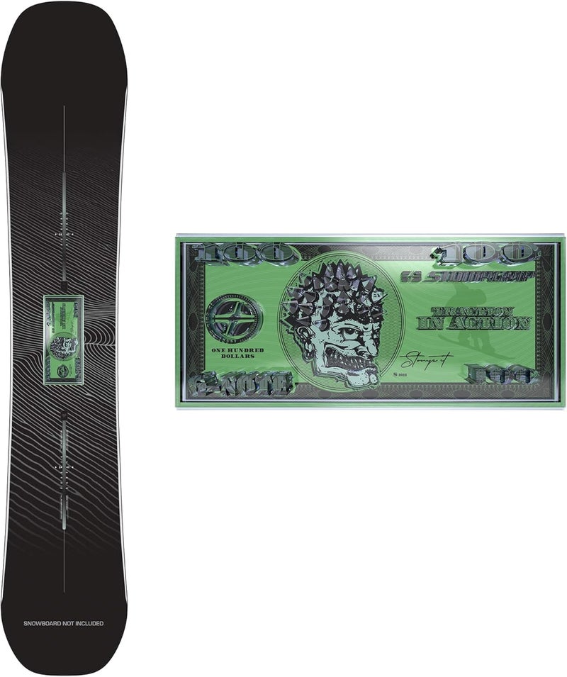 Stompgrip Premium Snowboard Stomp Pad | G-Note | Vice Collection | 3D Decal - Image 1